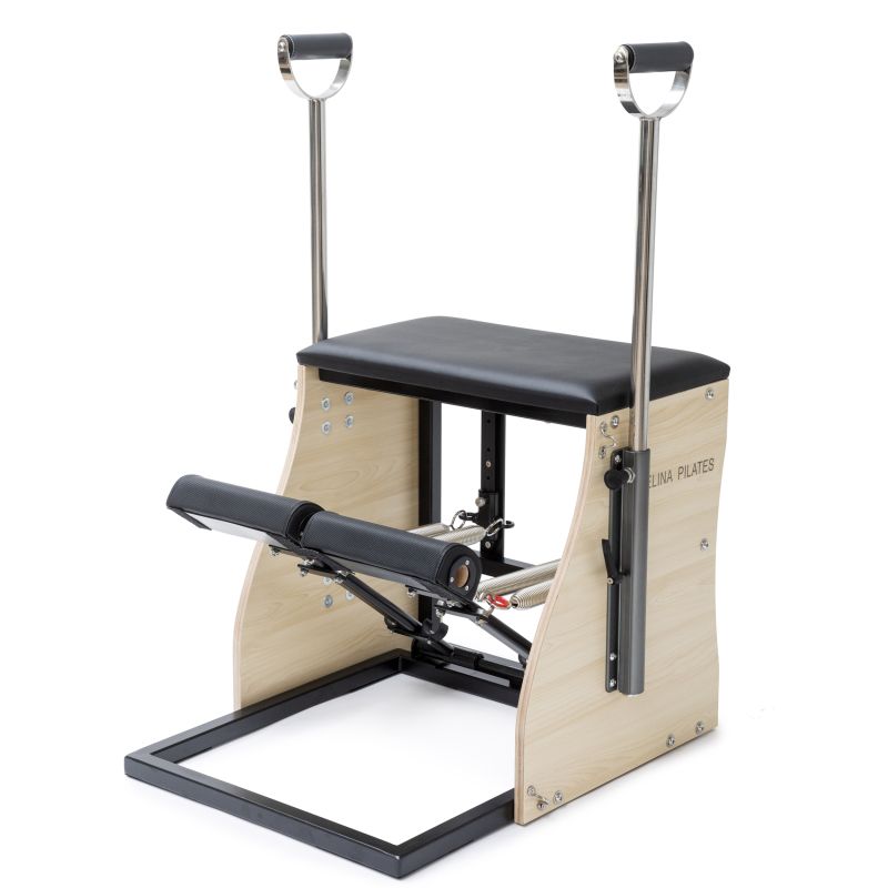 Silla Pilates combinada con base de acero