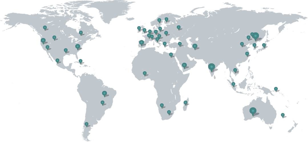 Mapa do mundo