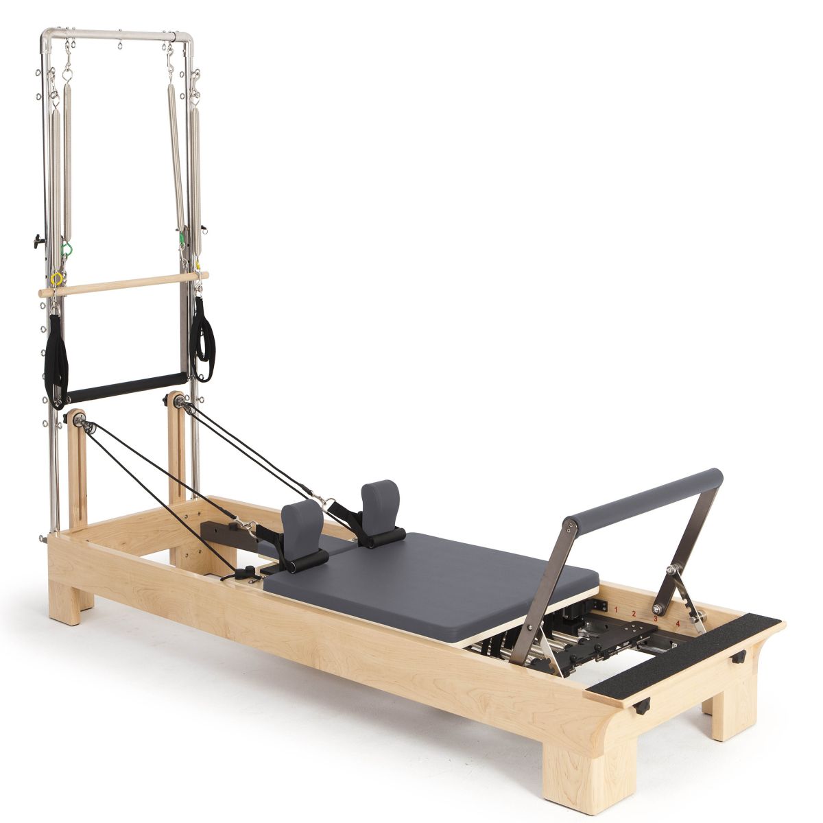Wooden reformer with tower