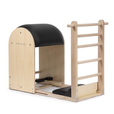 ELITE Pilates Barrel with Ladder and Wooden Base |Ladder Barrel