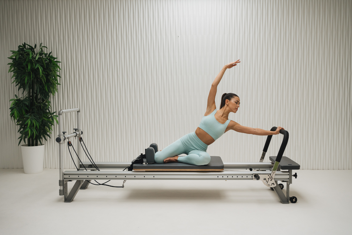 Pilates Equipment Fitness ®  2023 Pilates Reformer with Tower