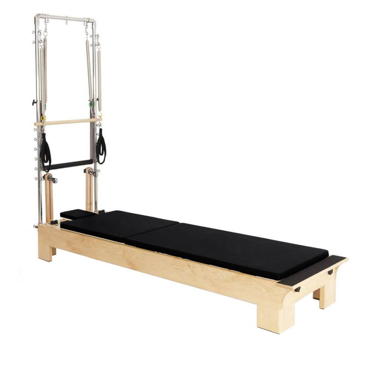  Wood Pilates Reformer with Tower, Pilates Reformer
